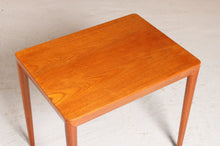 Load image into Gallery viewer, Danish Mid Century teak side table, circa 1960s
