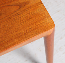 Load image into Gallery viewer, Danish Mid Century teak side table, circa 1960s
