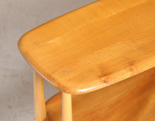Load image into Gallery viewer, Mid Century Ercol Windsor Trolley Bookcase (model 361) 'Baby Giraffe' in solid elm and beech, circa 1960
