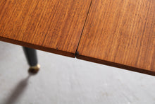 Load image into Gallery viewer, Mid Century G-plan Librenza extending dinging table in tola and black, circa 1960s
