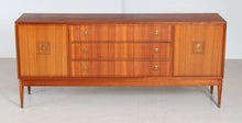 Load image into Gallery viewer, Mid Century teak and tola sideboard by Greaves&amp;Thomas for Heal's, circa 1960s
