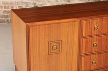 Load image into Gallery viewer, Mid Century teak and tola sideboard by Greaves&amp;Thomas for Heal's, circa 1960s
