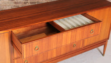 Load image into Gallery viewer, Mid Century teak and tola sideboard by Greaves&amp;Thomas for Heal's, circa 1960s
