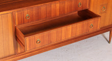 Load image into Gallery viewer, Mid Century teak and tola sideboard by Greaves&amp;Thomas for Heal's, circa 1960s
