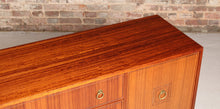 Load image into Gallery viewer, Mid Century teak and tola sideboard by Greaves&amp;Thomas for Heal's, circa 1960s
