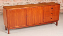 Load image into Gallery viewer, Danish Mid Century teak sideboard by AEJM Mobler, circa 1960s
