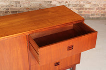 Load image into Gallery viewer, Danish Mid Century teak sideboard by AEJM Mobler, circa 1960s
