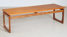 Load image into Gallery viewer, A Mid Century G-plan Quadrille long teak coffee table, circa 1960s
