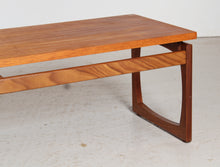 Load image into Gallery viewer, A Mid Century G-plan Quadrille long teak coffee table, circa 1960s
