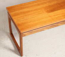 Load image into Gallery viewer, A Mid Century G-plan Quadrille long teak coffee table, circa 1960s
