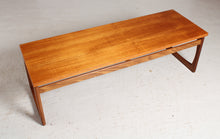 Load image into Gallery viewer, A Mid Century G-plan Quadrille long teak coffee table, circa 1960s

