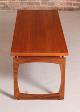 Load image into Gallery viewer, A Mid Century G-plan Quadrille long teak coffee table, circa 1960s
