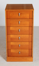Load image into Gallery viewer, Danish Mid Century teak chest of drawers by Farso Mobelfabrik, circ 1980s
