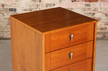 Load image into Gallery viewer, Danish Mid Century teak chest of drawers by Farso Mobelfabrik, circ 1980s
