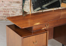 Load image into Gallery viewer, Mid Century G-plan Librenza tola and black dressing table, circa 1960s
