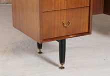 Load image into Gallery viewer, Mid Century G-plan Librenza tola and black dressing table, circa 1960s
