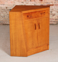 Load image into Gallery viewer, Mid Century G-Plan Brandon range oak corner desk, circa 1950s
