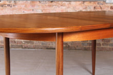 Load image into Gallery viewer, A mid century G Plan Fresco extending oval teak dining table, circa 1960s
