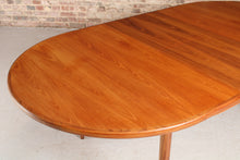 Load image into Gallery viewer, A mid century G Plan Fresco extending oval teak dining table, circa 1960s
