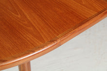 Load image into Gallery viewer, A mid century G Plan Fresco extending oval teak dining table, circa 1960s
