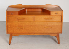Load image into Gallery viewer, Mid Century G-plan Brandon range oak dressing table, circa 1950s
