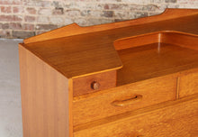Load image into Gallery viewer, Mid Century G-plan Brandon range oak dressing table, circa 1950s
