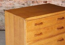 Load image into Gallery viewer, Mid Century G-plan Brandon oak chest of drawers, circa 1950s.
