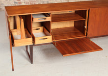 Load image into Gallery viewer, Mid Century long teak 'Monza' sideboard by Everest for Heal's, circa 1960s
