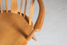 Load image into Gallery viewer, Set of 6 Ercol Swan Chairs in Elm c.1970
