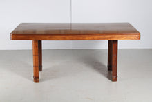 Load image into Gallery viewer, Art Deco Solid Walnut Dining Table c.1930
