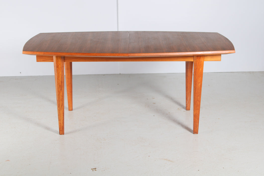 Midcentury Extending Walnut Dining Table by Gordon Russell c.1960