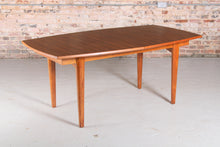 Load image into Gallery viewer, Midcentury Extending Walnut Dining Table by Gordon Russell c.1960
