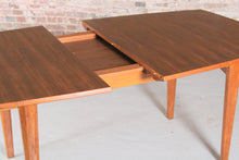 Load image into Gallery viewer, Midcentury Extending Walnut Dining Table by Gordon Russell c.1960
