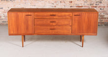 Load image into Gallery viewer, Midcentury Teak Sideboard with Curved Front
