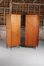 Load image into Gallery viewer, Pair of Midcentury Teak Wardrobes by Heals c.1960s
