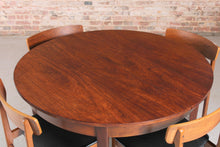 Load image into Gallery viewer, Mid Century Extending Rosewood Dining table and 4 Chairs. c1960s
