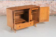 Load image into Gallery viewer, Mid Century Ercol Model 467 Elm Sideboard, circa 1950s.
