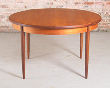 Load image into Gallery viewer, A Mid Century G Plan Fresco Range Extending Teak Dining Table, c 1960s.
