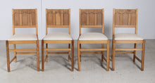 Load image into Gallery viewer, Set of Four Ercol Elm Dining Chairs c 1960s
