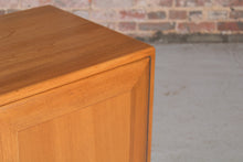 Load image into Gallery viewer, Mid Century Ercol Windsor Media Cabinet / Sideboard on Casters, circa 1970s.
