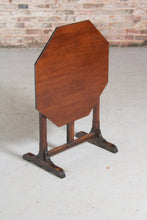 Load image into Gallery viewer, Small oak winemakers tilt-top vendange or tasting table, c. 1930s.
