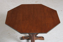 Load image into Gallery viewer, Small oak winemakers tilt-top vendange or tasting table, c. 1930s.
