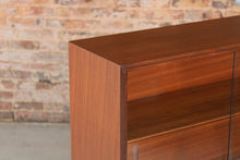 Load image into Gallery viewer, Mid Century Glass-fronted Teak Display Cabinet by Robert Heritage for Beaver &amp; Tapley. c. 1960s.
