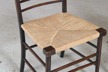 Load image into Gallery viewer, Set of 4 Arts &amp; Crafts Morris Style Sussex Chairs for Heals c.1890s
