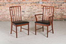 Load image into Gallery viewer, A Midcentury Teak Extending Dining Table and Six Chairs by McIntosh. c1960s

