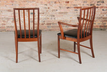 Load image into Gallery viewer, A Midcentury Teak Extending Dining Table and Six Chairs by McIntosh. c1960s
