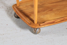 Load image into Gallery viewer, Mid Century Ercol Elm and Beech Serving Trolley, c 1960s
