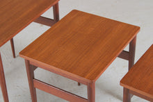 Load image into Gallery viewer, Danish Mid Century Teak Nest of Tables, circa 1960s.
