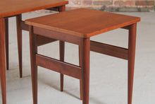Load image into Gallery viewer, Danish Mid Century Teak Nest of Tables, circa 1960s.
