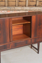 Load image into Gallery viewer, Danish Mid Century Rosewood Highboard by E.W. Bach, c. 1960s.
